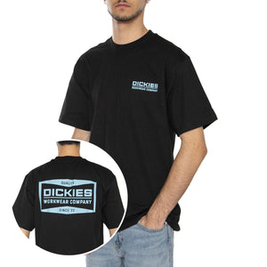 Boliva Tee SS Black - Maglietta Girocollo Uomo Nera DK0A87QKBLK1 . DICKIES 