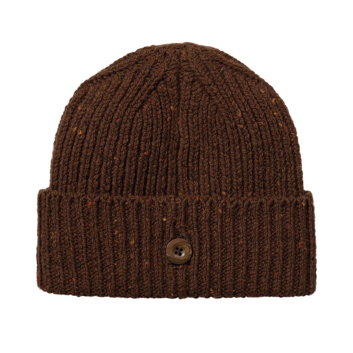 Anglistic Beanie Speckled Tamarind - Cappellino a Cuffia Marrone I013193.1T6XX  CARHARTT WIP 