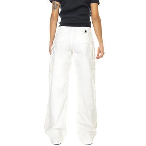 W' Jens Pant Wax faded - Pantaloni Denim Jeans Donna Bianchi I030490-D6FH  CARHARTT WIP 