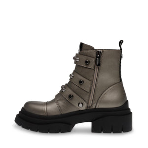 High-Level Pewter Leather - Stivali Donna Grigi SMSHIGH-LEVEL-617  STEVE MADDEN 