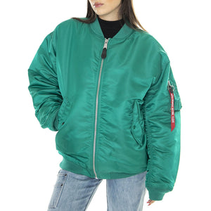 MA-1 Core Wmn Jungle Green - Giacca Donna Verde 108010-668  ALPHA INDUSTRIES 