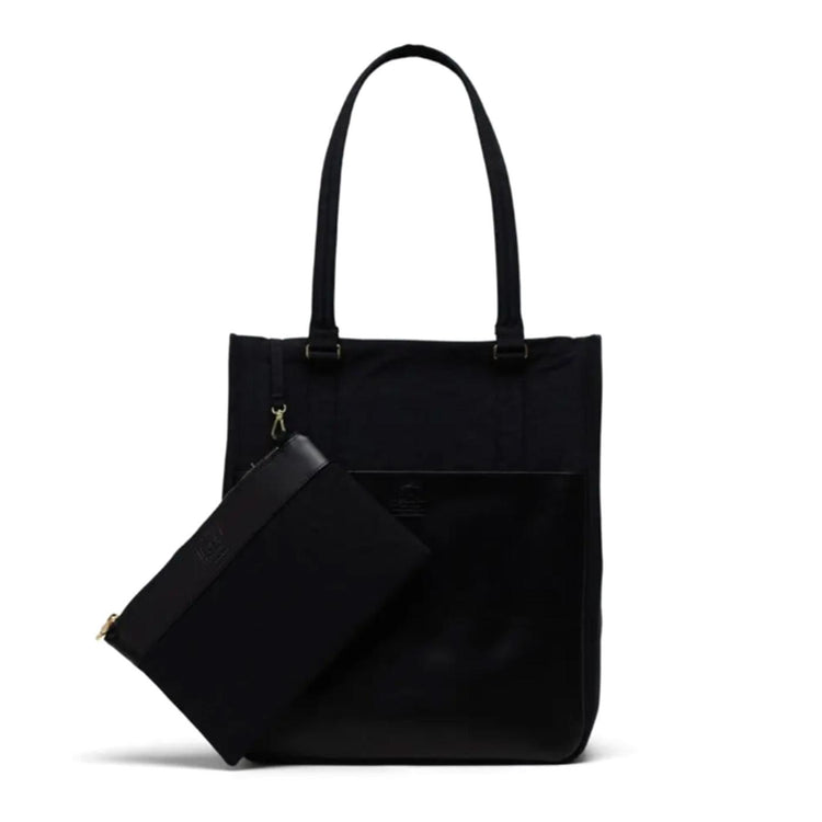 Orion Tote Large Black - Borsa in Pelle Nera con Borsello Incluso 11009-03608-OS  HERSCHEL 
