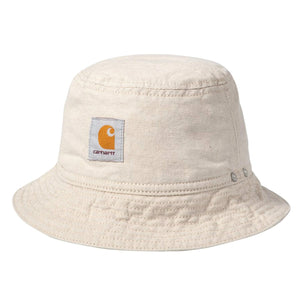 Walter Bucket Hat Natural rinsed - Cappello da Pescatore Beige I033589.0502  CARHARTT WIP 
