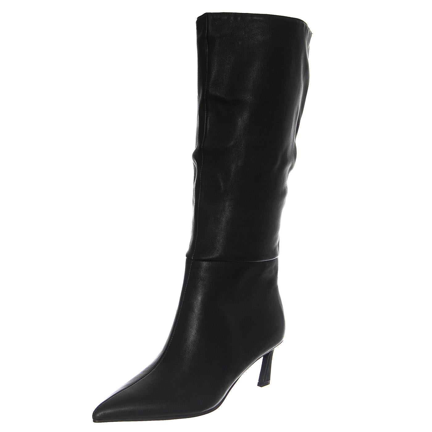 Lavan Black Leather - Stivaletti Donna Neri SMSLAVAN-BLK  STEVE MADDEN 
