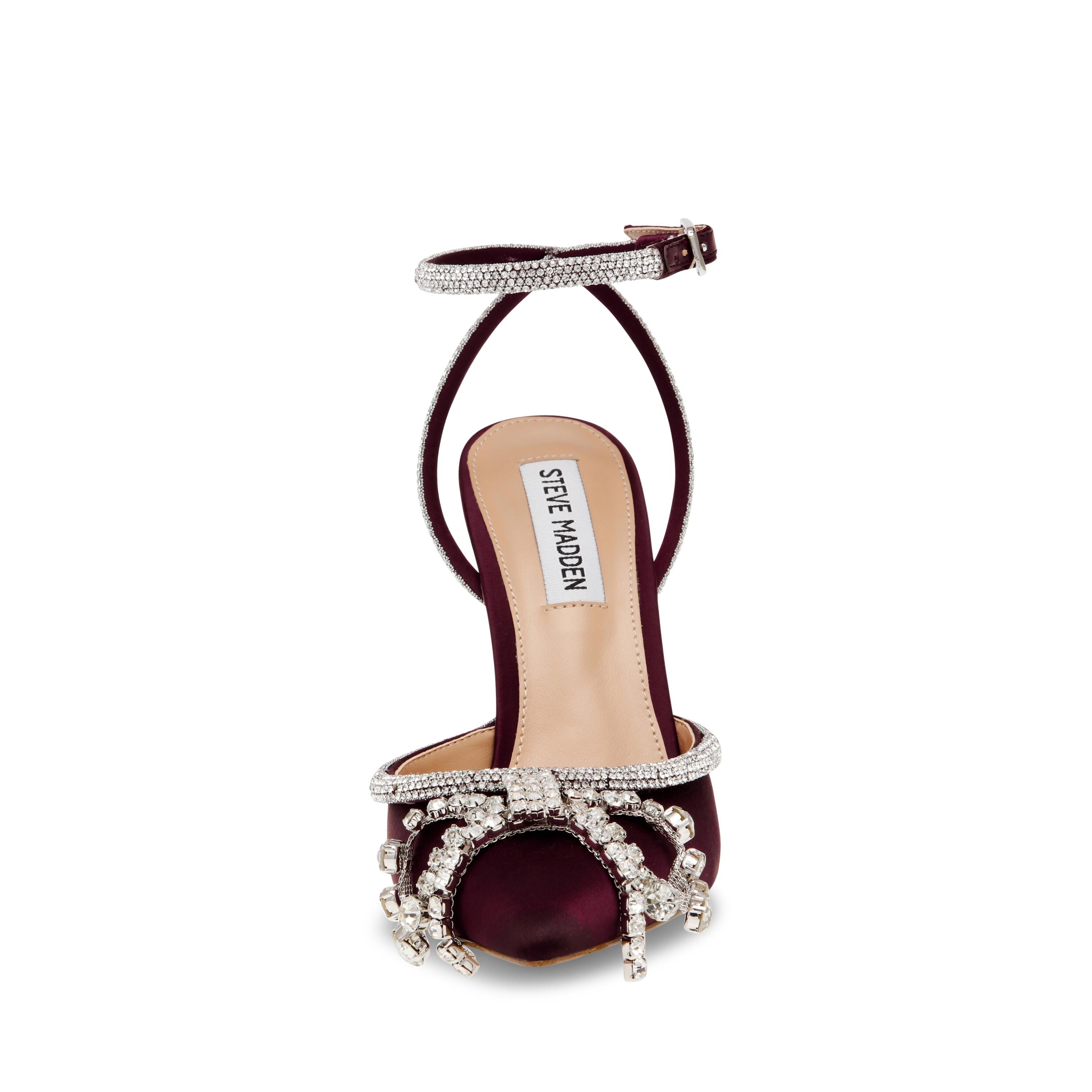 Vibrantly Wine Satin - Scarpe Donna Bordeaux SMSVIBRANTLY-731  STEVE MADDEN 