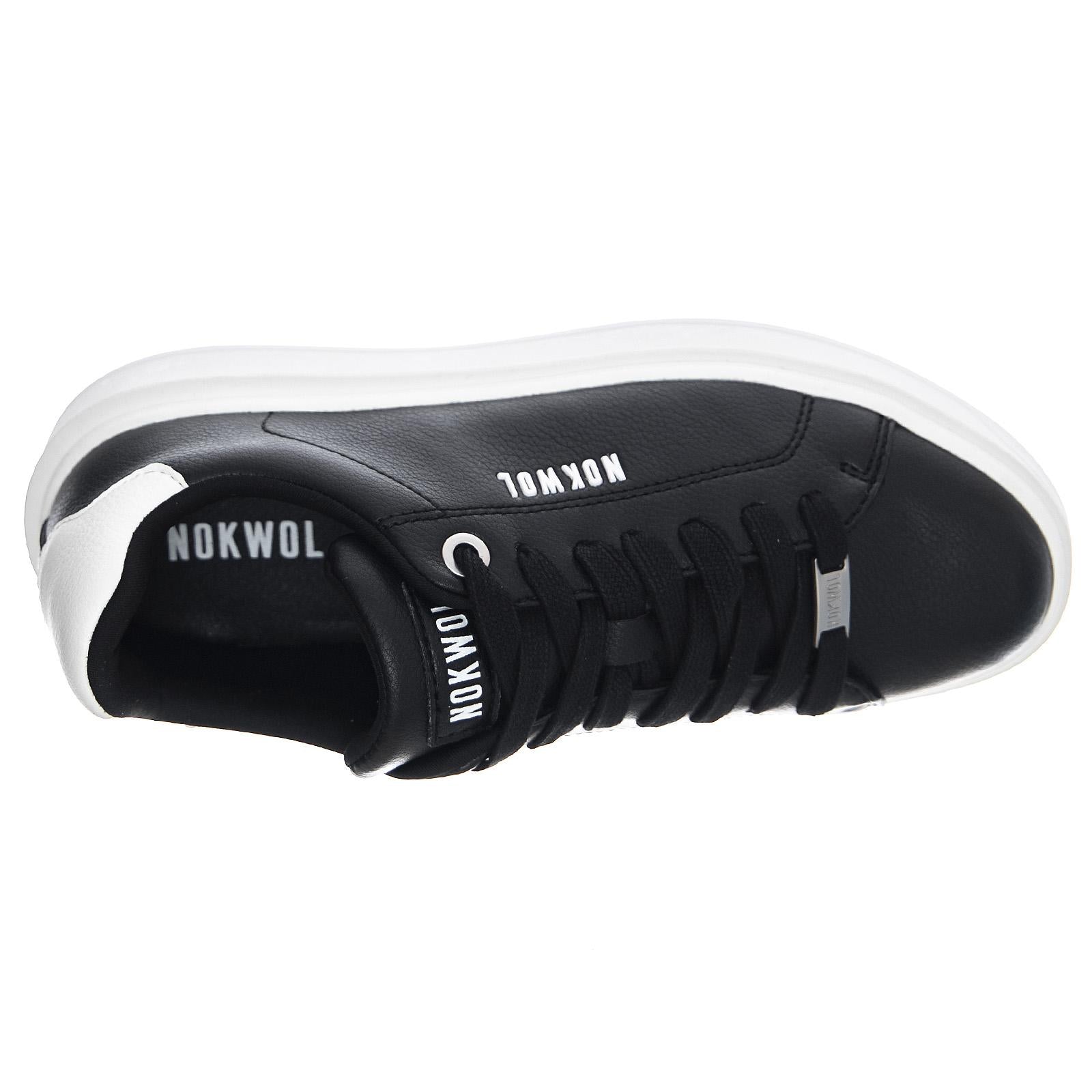 Cactus Sneakers - Black / White - Scarpe Profilo Basso Donna Nere NKSCACTUS-BLK  NOKWOL 