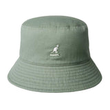 Gewaschener Bucket Hat in Salbeigrün - Grüner Bucket Hat von KANGOL ACCESSRIES