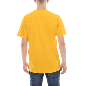 FUNNY SKULL T-SHIRT GOLD MTS003-GOLD  C1RCA 