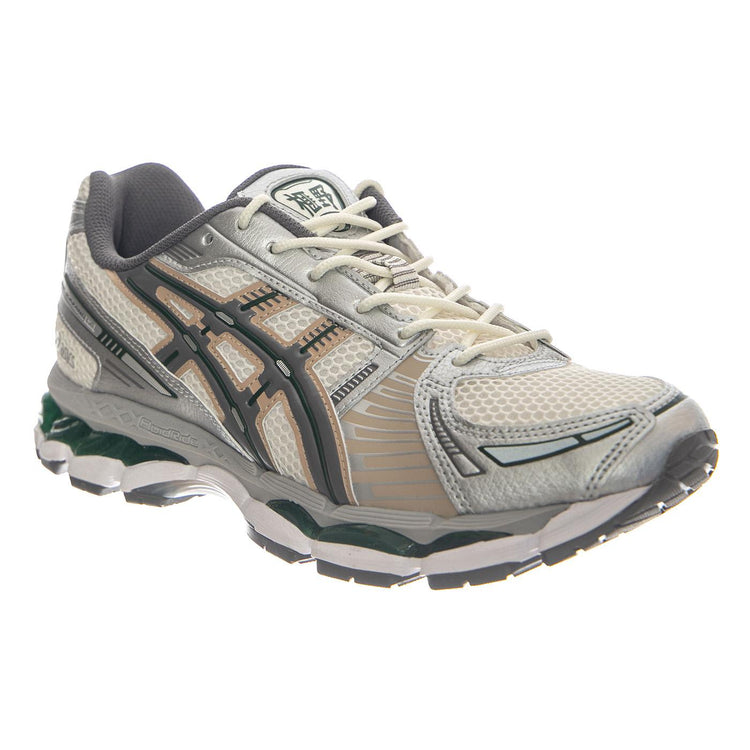 Gel-Kayano 12.1 Cream / Carbon - Scarpe Stringate Uomo Beige / Multicolore 1203A759-105 CREAM-CARBON ASICS 