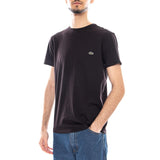 T-Shirt - Lacoste Rundhals-T-Shirt für Herren in Schwarz Herren LACOSTE