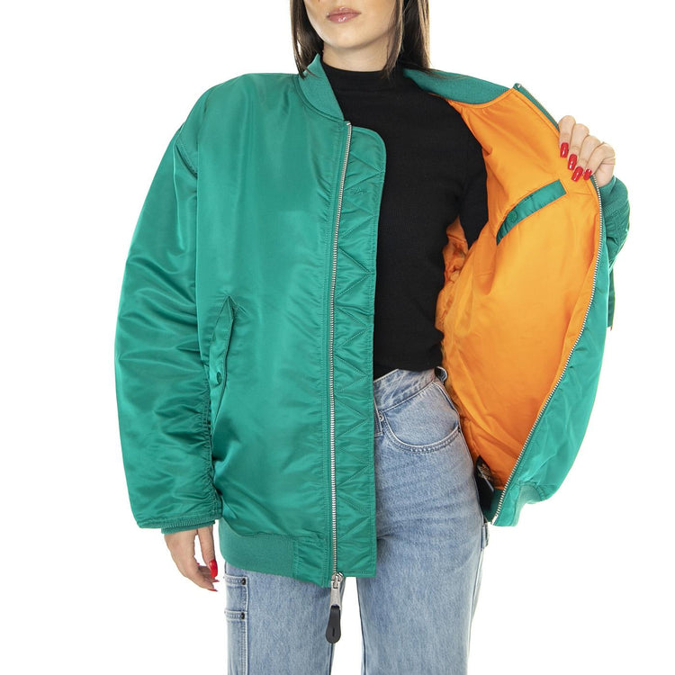 MA-1 Core Wmn Jungle Green - Giacca Donna Verde 108010-668  ALPHA INDUSTRIES 