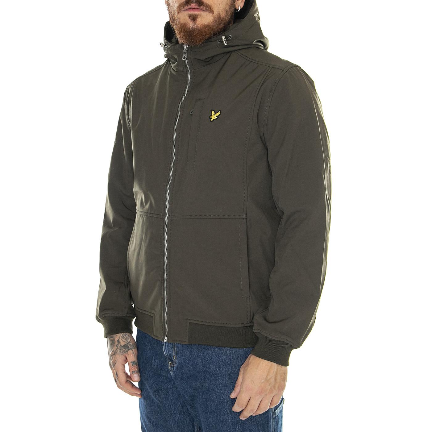 Softshell Jacket Olive - Giacca Uomo Verde JK1214VE-W485  LYLE & SCOTT 
