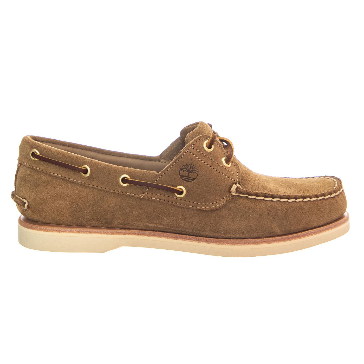 CFTB Boat Shoe MD Beige Suede - Scarpe Uomo Beige TB0A2NUP EW11 TIMBERLAND 