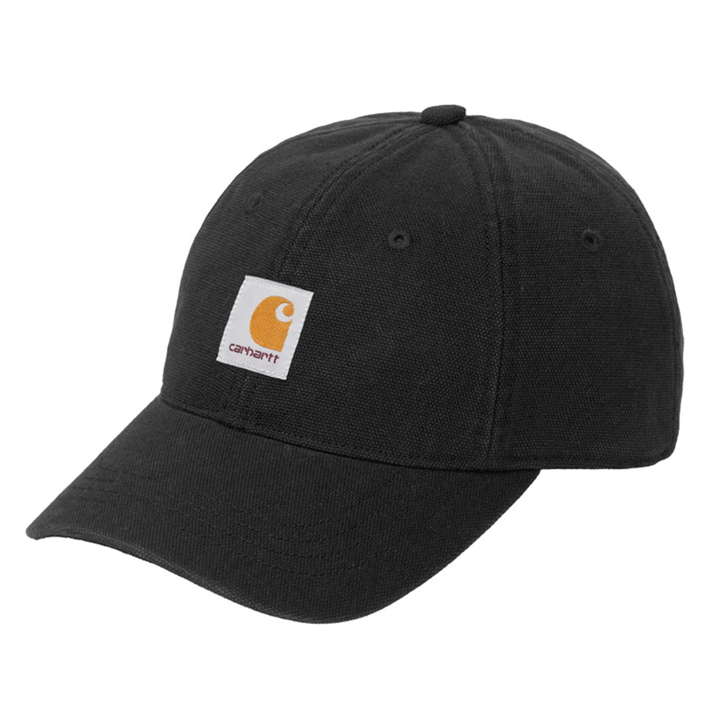 Selby Canvas Cap Black - Cappellino con Visiera Nero I035414.8906  CARHARTT WIP 