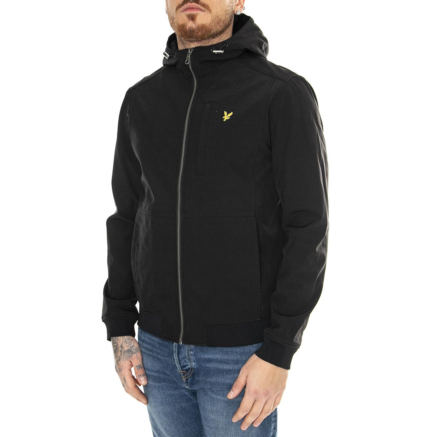 Softshell Jacket Jet Black - Giacca Uomo Nera JK1424VNE-Z865  LYLE & SCOTT 