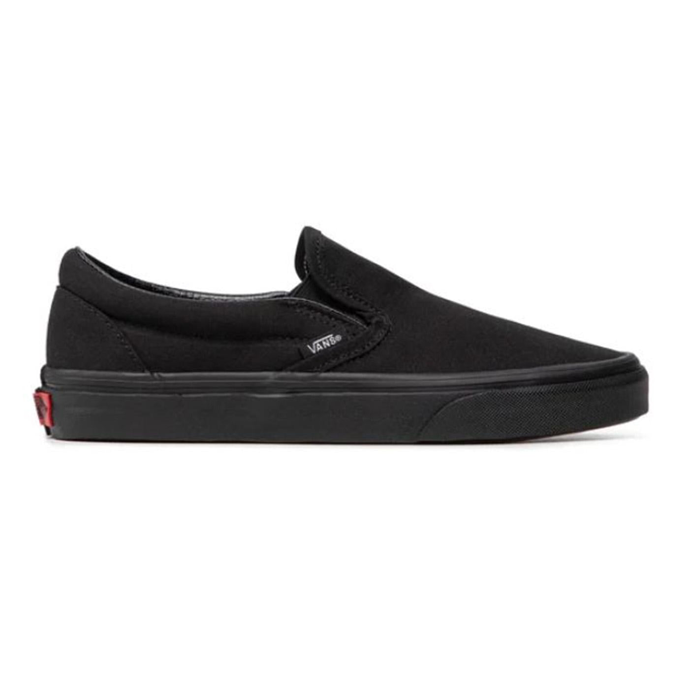 UNISEX UA CLASSIC SLIP-ON SHOES - BLACK / BLACK - Scarpe Slip-On Profilo Basso Uomo / Donna Nere 1637 . VANS 