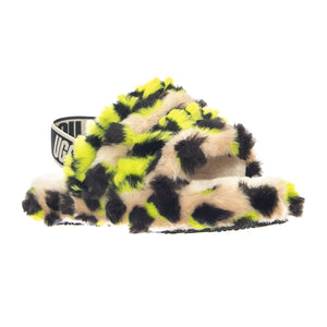 Fluff Yeah Animalia Key Lime K - Sandaletti Bambini Multicolore UGKFLYAKLM1124939K . UGG 