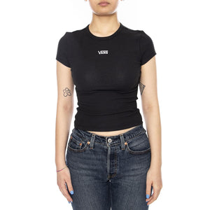 CAMERON TEE BLACK - Maglietta Girocollo Donna Nera VN000RD1 BLK1 VANS 