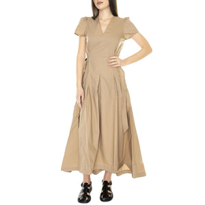 W' Beige W254A17W511 - Abito Donna 999 Beige W254A17W511-  SKILLS 