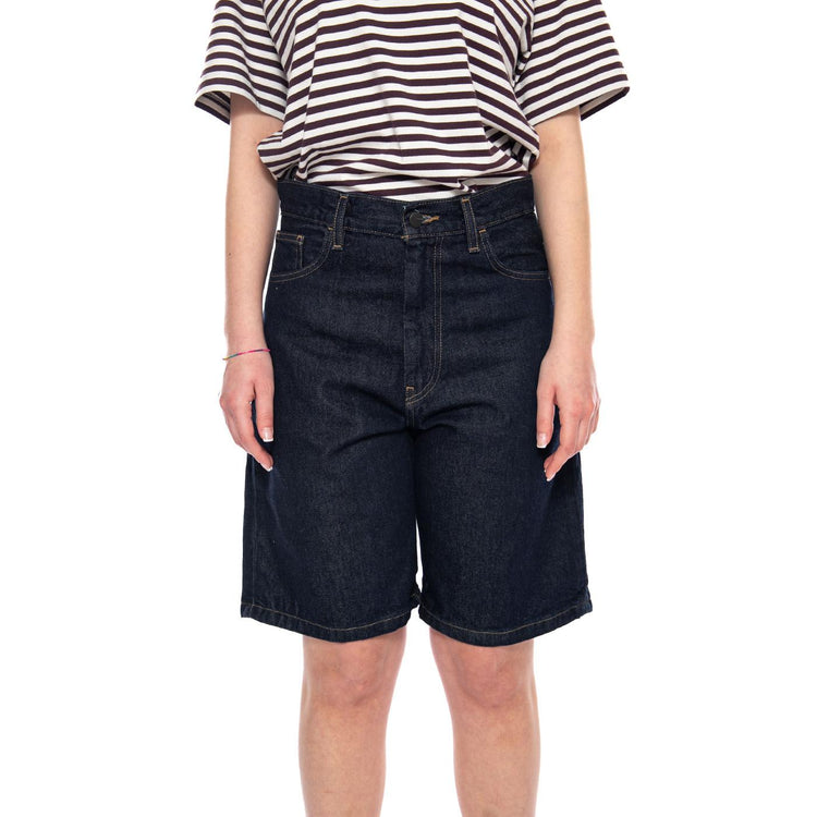 W' Brandon Short Blue - Pantaloncini Donna Blu I037021 0102 CARHARTT WIP 