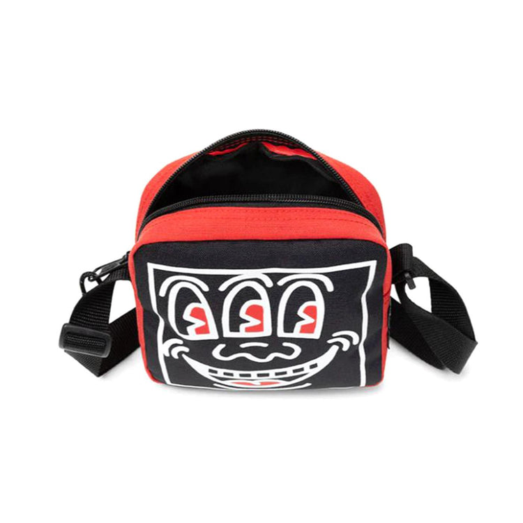 BOX MINI BAG KEITHHARING3EYE - Borsello a Tracolla Nero Collaborazione con Keith Haring EK0A5BN8 6Z51 EASTPAK 