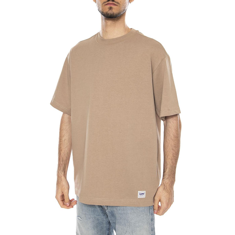 WORKWEAR BOXY TEE PERFECT KHAKI - Maglietta Girocollo Uomo Beige 112377734 BGE LEE 