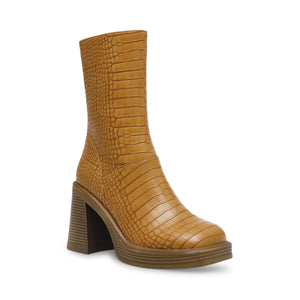 Finite Tan Croco - Stivaletti Donna Marroni SMSFINITE-TANC  STEVE MADDEN 