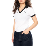 WARDROBE ESS Polo - Damen Polo Weiß mit Puma Logo Damen PUMA