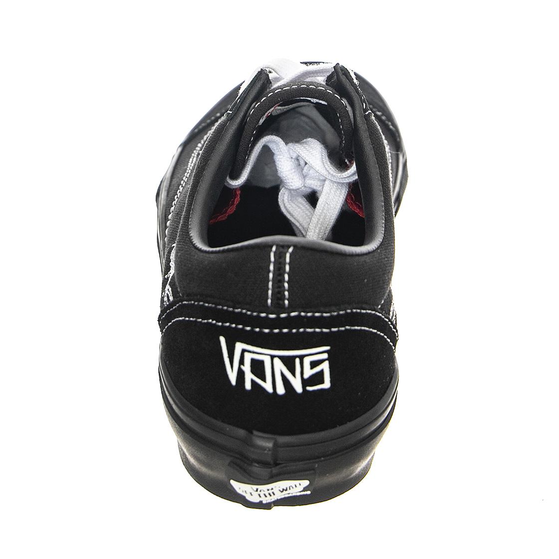 MN Skate Old Skool Elbe Black / White - Scarpe Stringate Profilo Basso Uomo Nere VN0A5FCBB8C1  VANS 
