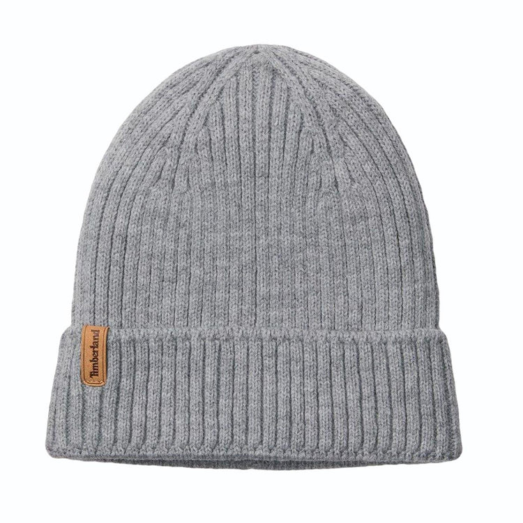 Rib Knit Beanie -- Berretto Uomo/Donna Grigio TB0A665 20521 TIMBERLAND 