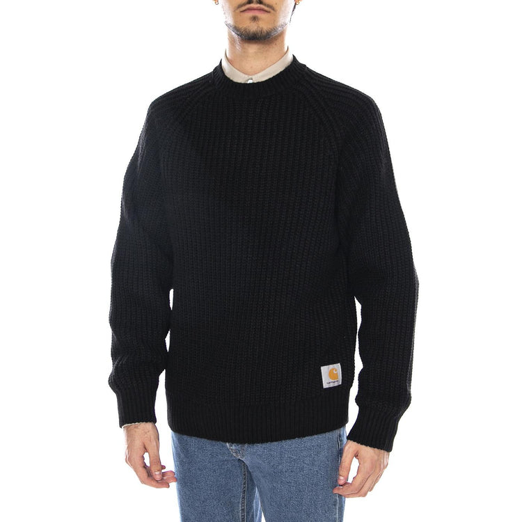 Firth Sweater Black - Maglione Girocollo Uomo Nero I035388.89XX  CARHARTT WIP 