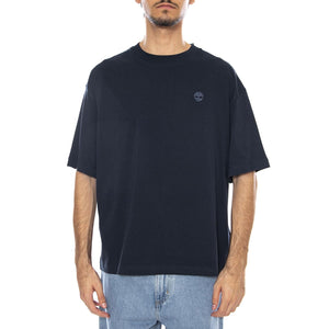 Dunstan River Short Sleeve Tee Dark Sapphir - Maglietta Girocollo Uomo Blu TB0A6GH 34331 TIMBERLAND 