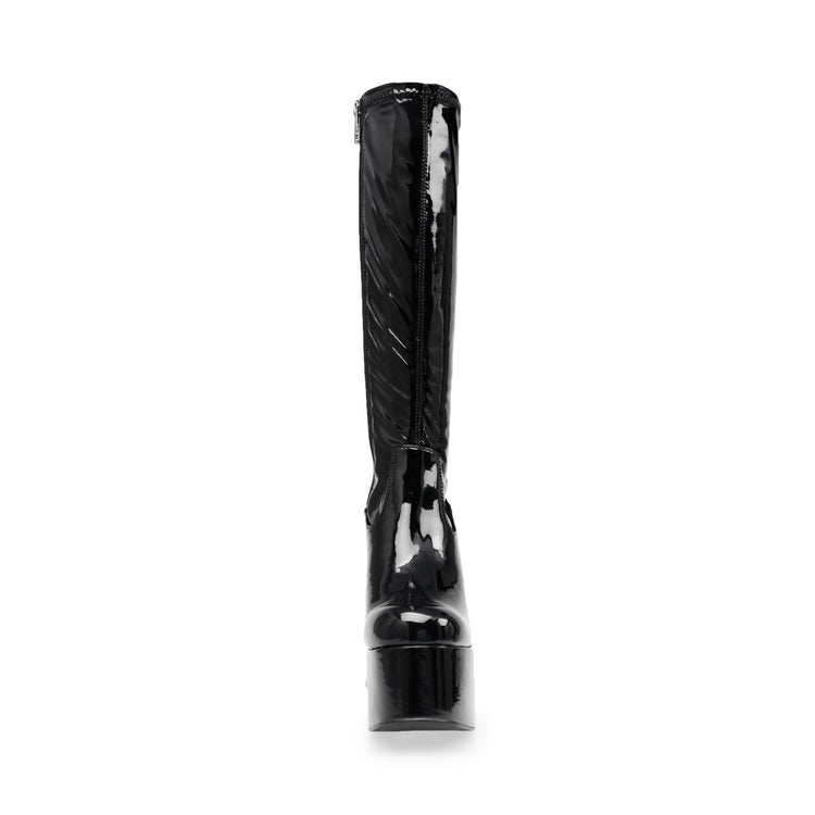 ANNEXED BLK PATENT - Stivali Alti con Plateau Donna Neri SMSANNEXED-BLK . STEVE MADDEN 