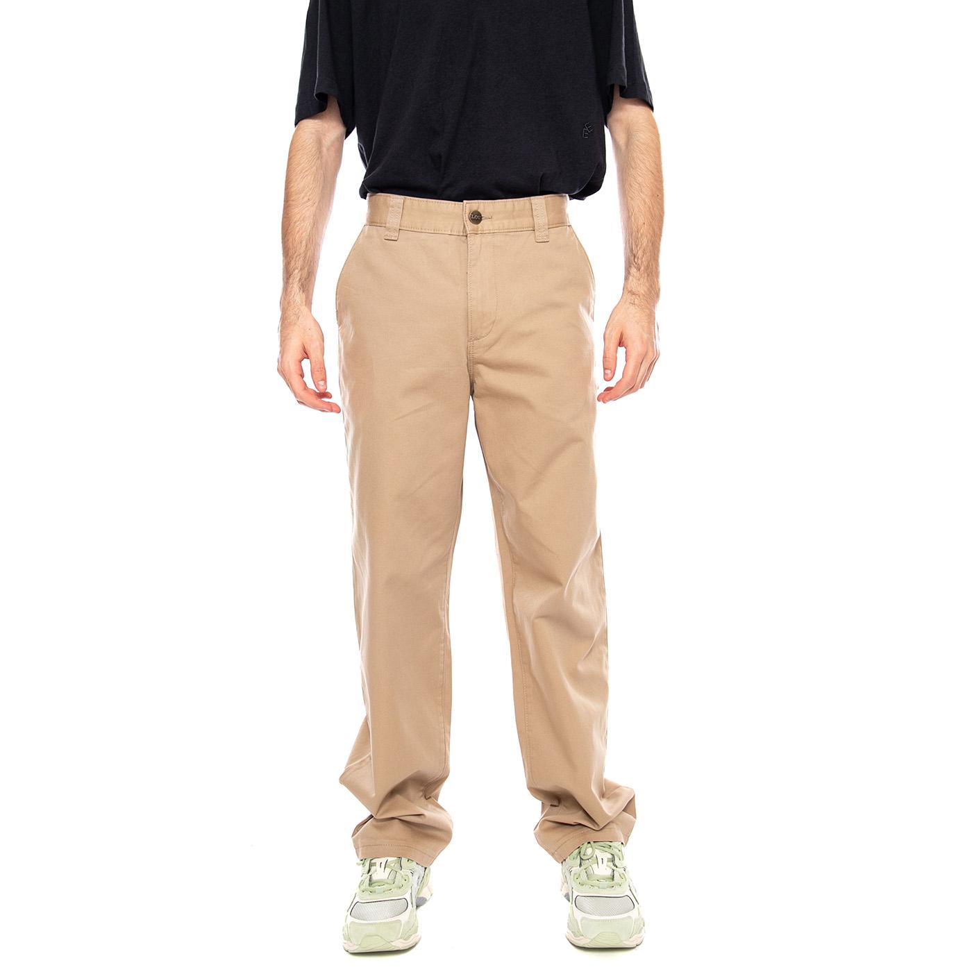 Loose Workwear Chino Perfect Khaki - Pantaloni Uomo Beige 112376304 BGE LEE 