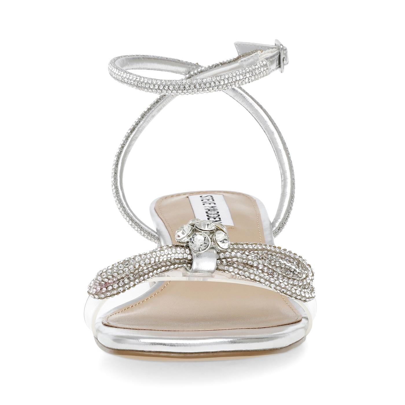 Miable Silver - Sandali Donna Argento SMSMIABLE-SIL  STEVE MADDEN 