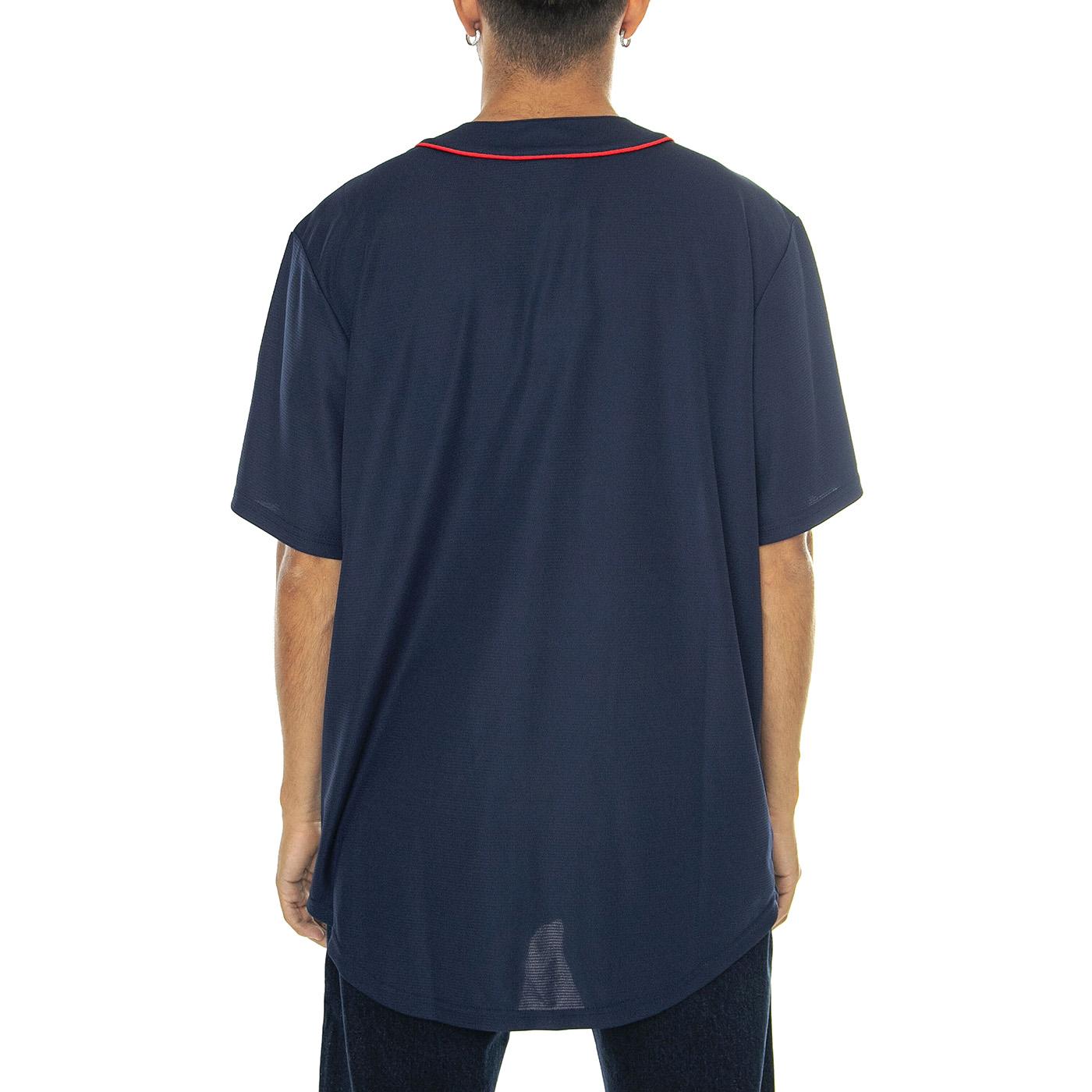 Boston Red Sox MLB Core Foundation Jersey Navy / Red - Camicia Maniche Corte Uomo Blu / Rossa 007N-4512-BQ-0IY . GENUINE 