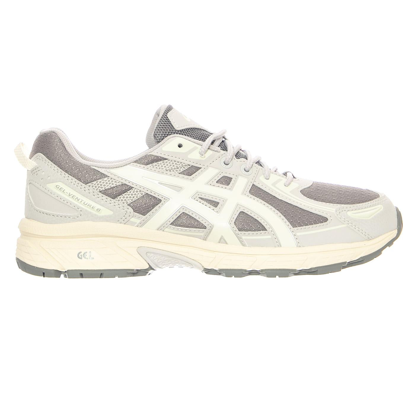 GEL-Venture 6 - Clay Grey / Cream - Scarpe Stringate Uomo Multicolore 1203A297-022 CLAY GREY/CREAM ASICS 