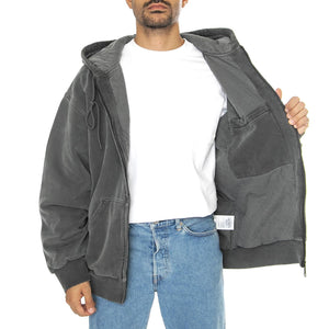 Hooded Vista Jacket Graphite garment dyed - Giacca con Cappuccio e Zip Uomo Grigia I029524.87GD  CARHARTT WIP 