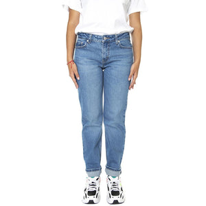 Low Pitch Straight Napa Moon - Pantaloni Denim Jeans Donna Blu A1559-0002  LEVIS 