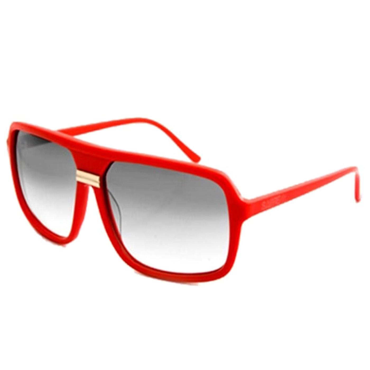Die Hippy Red / Grey UV400 Protection - Occhiali da Sole Rossi SV24-171  SABRE 