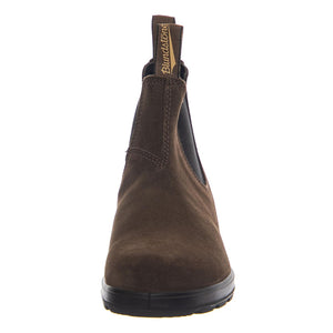2410 Brown Suede Brown & Brown Boots - Stivaletti Profilo alla Caviglia Uomo Marrone 2410-BROWN & BROWN . BLUNDSTONE 
