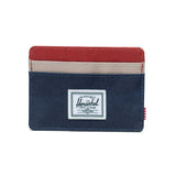 Charlie Kartenetui Schwarz Irisrot Ocker Twill - Mehrfarbiges Kartenetui von HERSCHEL ACCESSORIES