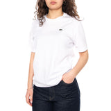 T-SHIRT White - Damen Rundhals-T-Shirt Weiß Damen LACOSTE