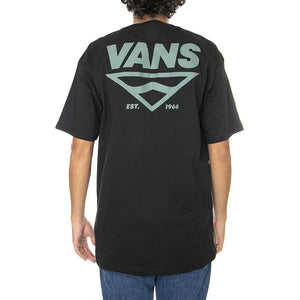 Shaper Type - Maglietta Girocollo Uomo Nera VN0A7S6TBLK1  VANS 