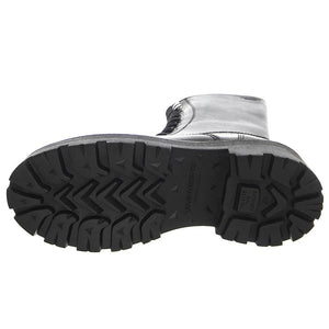 Cosmo 2.0 Cow Leather Black Boots Low Heel Chunky - Stivali Stringati Donna Neri VBS5455-101-20  VAGABOND 