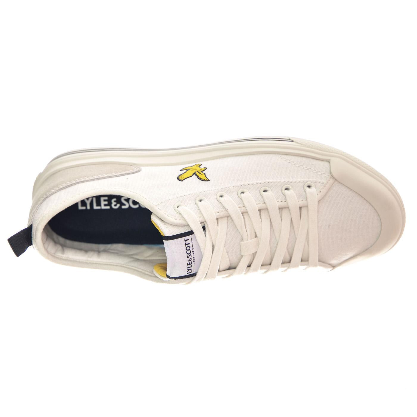 Cowie White - Scarpe Profilo Basso Uomo Binche LBQ001F5TM . LYLE & SCOTT 