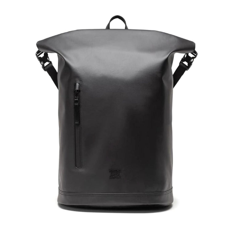Roll Top Backpack Black - Zaino Nero 11650 00001 HERSCHEL 