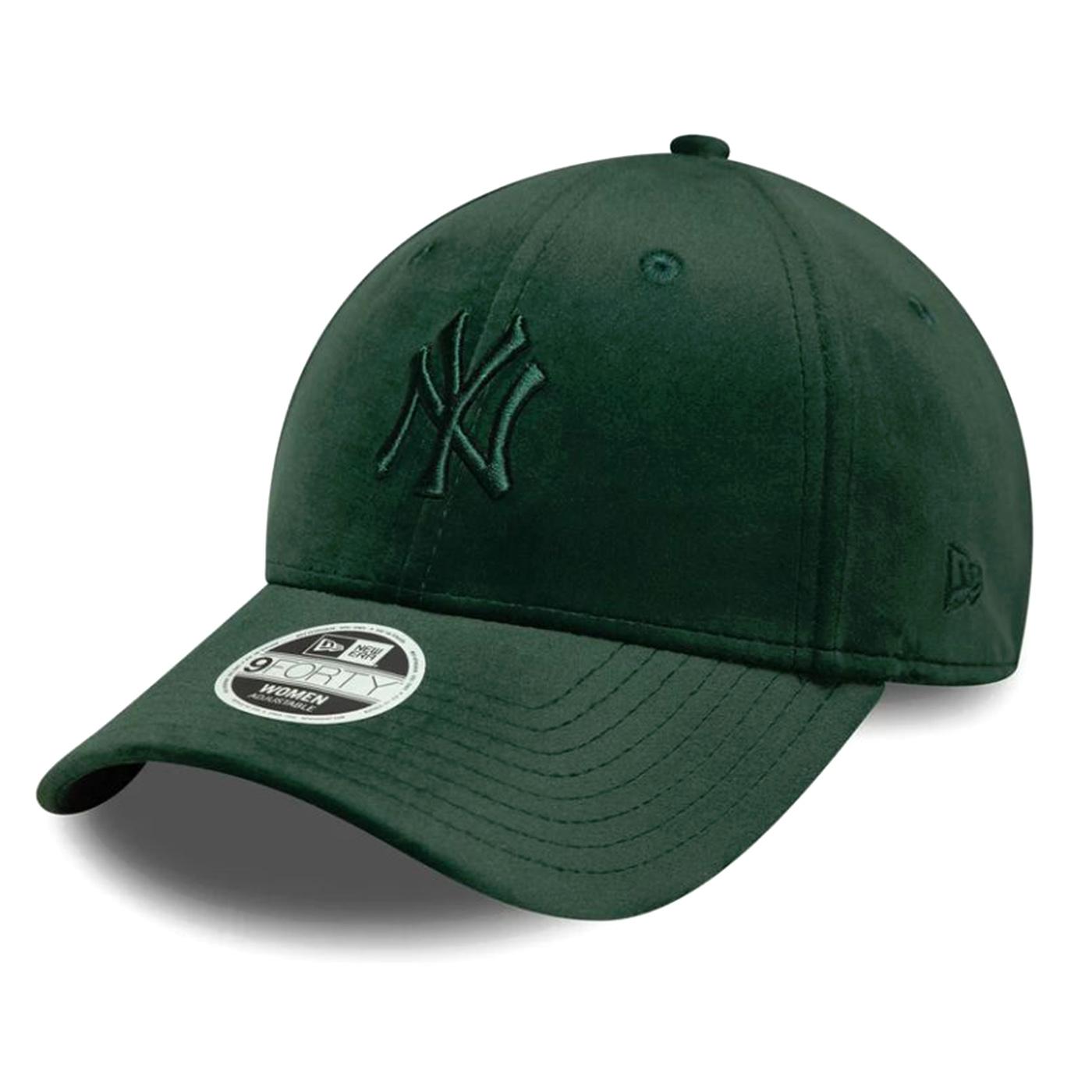 Female Velour 9FORTY® New York Yankees - Cappellino Nero 60758959 DKGDKG NEW ERA 