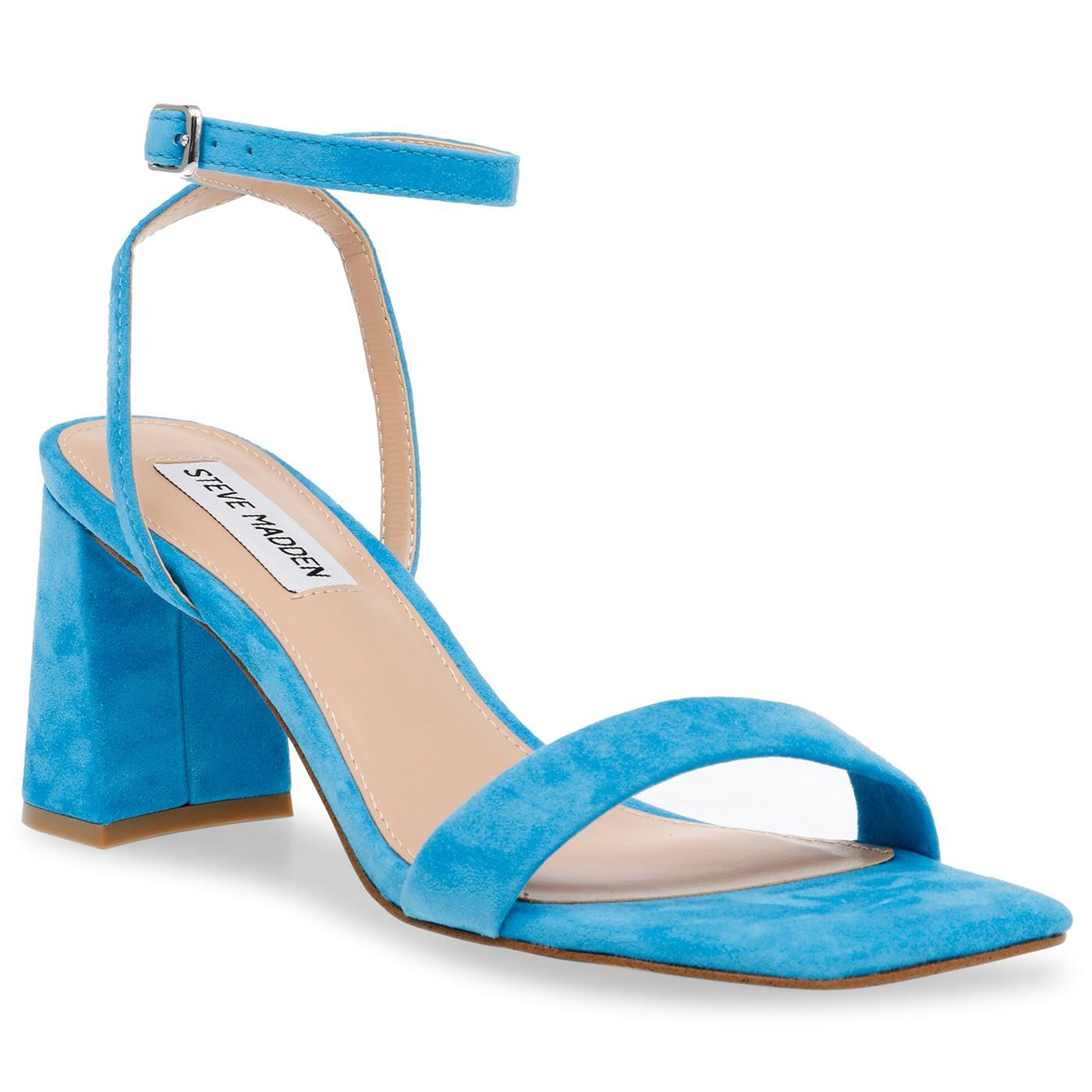 Luxe Blue Suede - Sandali Donna Blu SMSLUXE-BLU  STEVE MADDEN 
