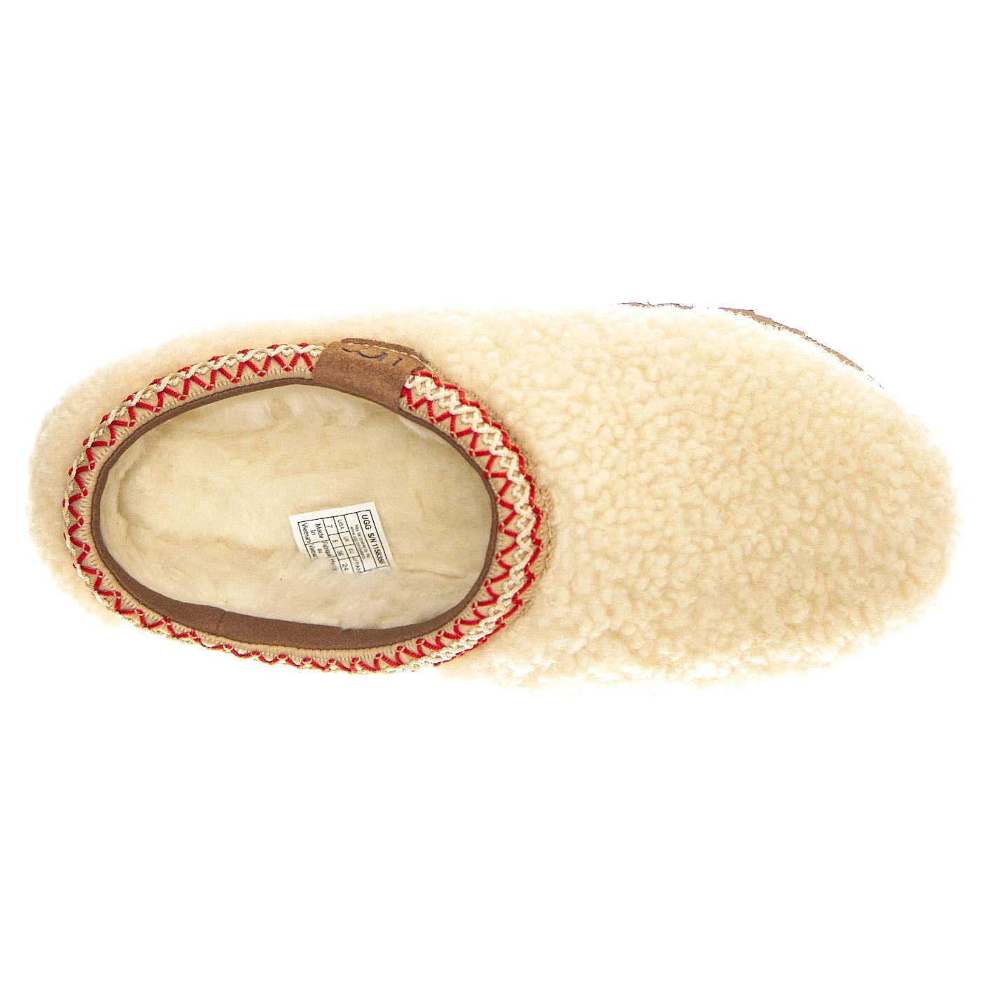 W Tasman Maxi Curly Natural - Sandali Donna Bianchi 1158356-NAT  UGG 